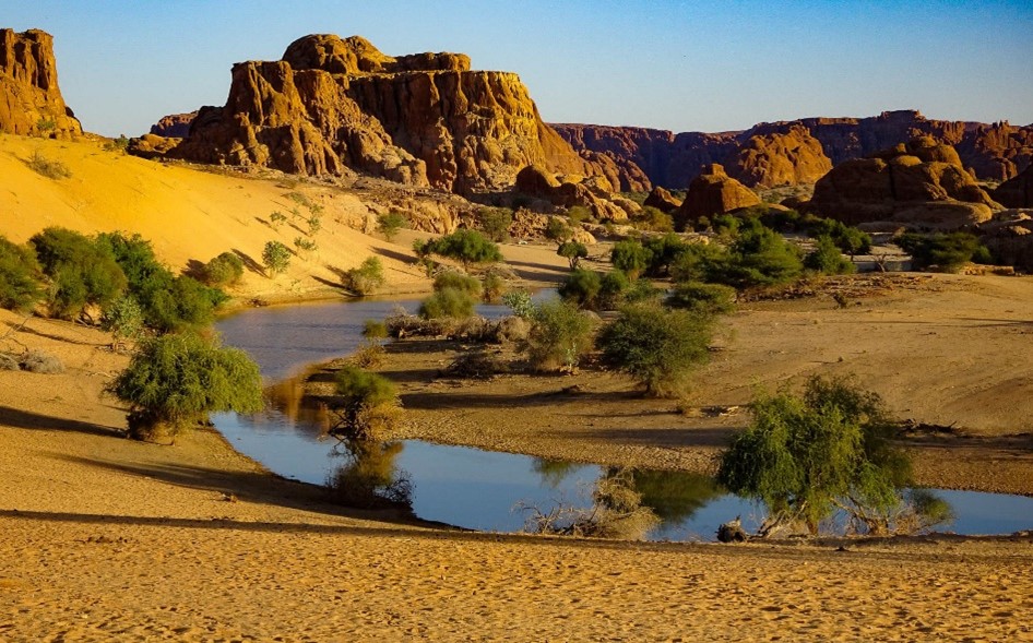 The desert of Chad