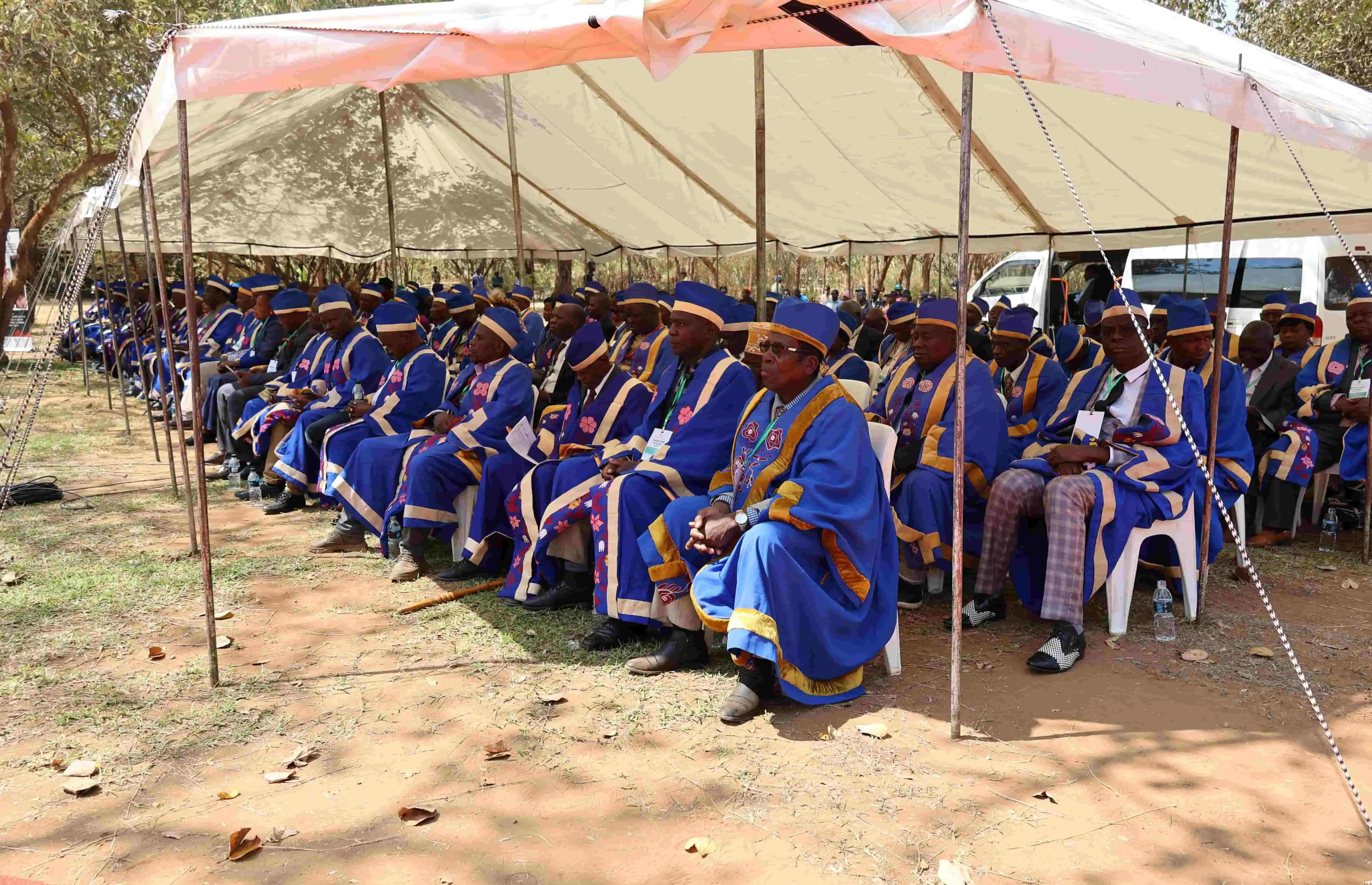 Senior Traditional Chiefs in their regalia at the forum. | Photo Credit:Chimwemwe Topola