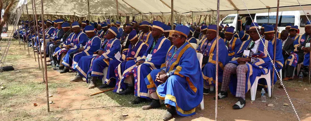 Senior Traditional Chiefs in their regalia at the forum. | Photo Credit:Chimwemwe Topola